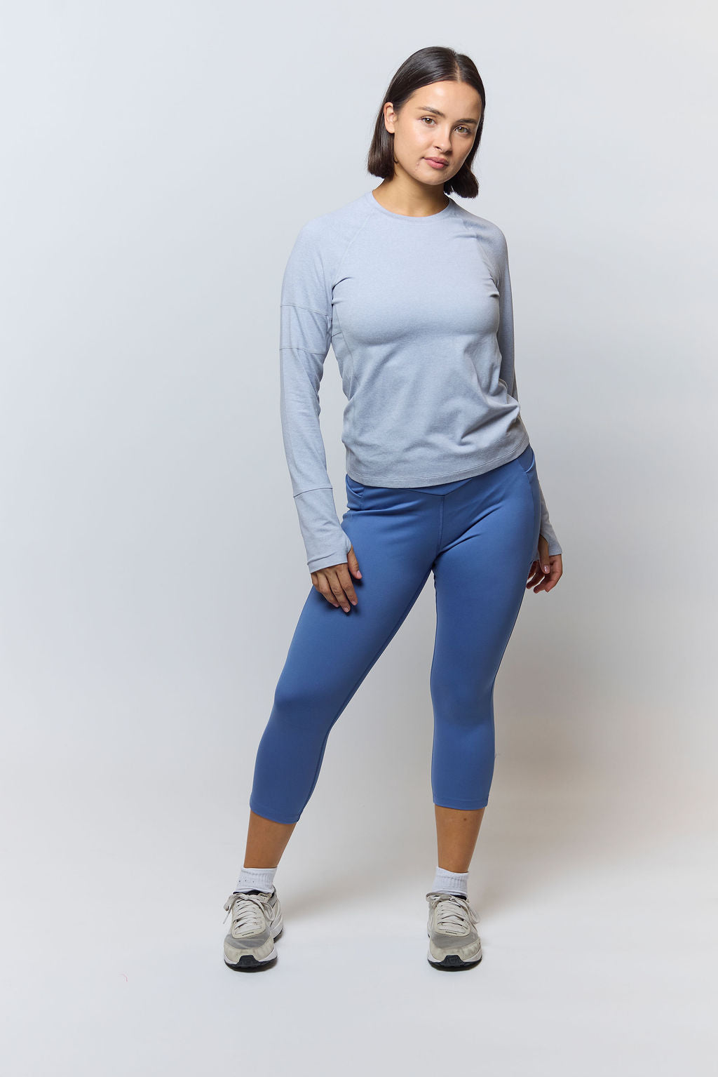 Foudy 2.0 Women's Long Sleeve Athletic Top — Moisture-Wicking Training Shirt with Thumb Loops | 4 Colors, XS–XXL