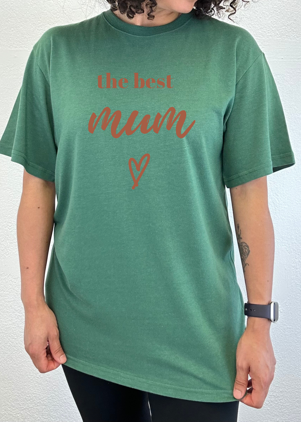 The Best Mum Unisex Bamboo Viscose & Organic Cotton Graphic T-Shirt — Soft & Breathable | 15 Colors, S–XXL