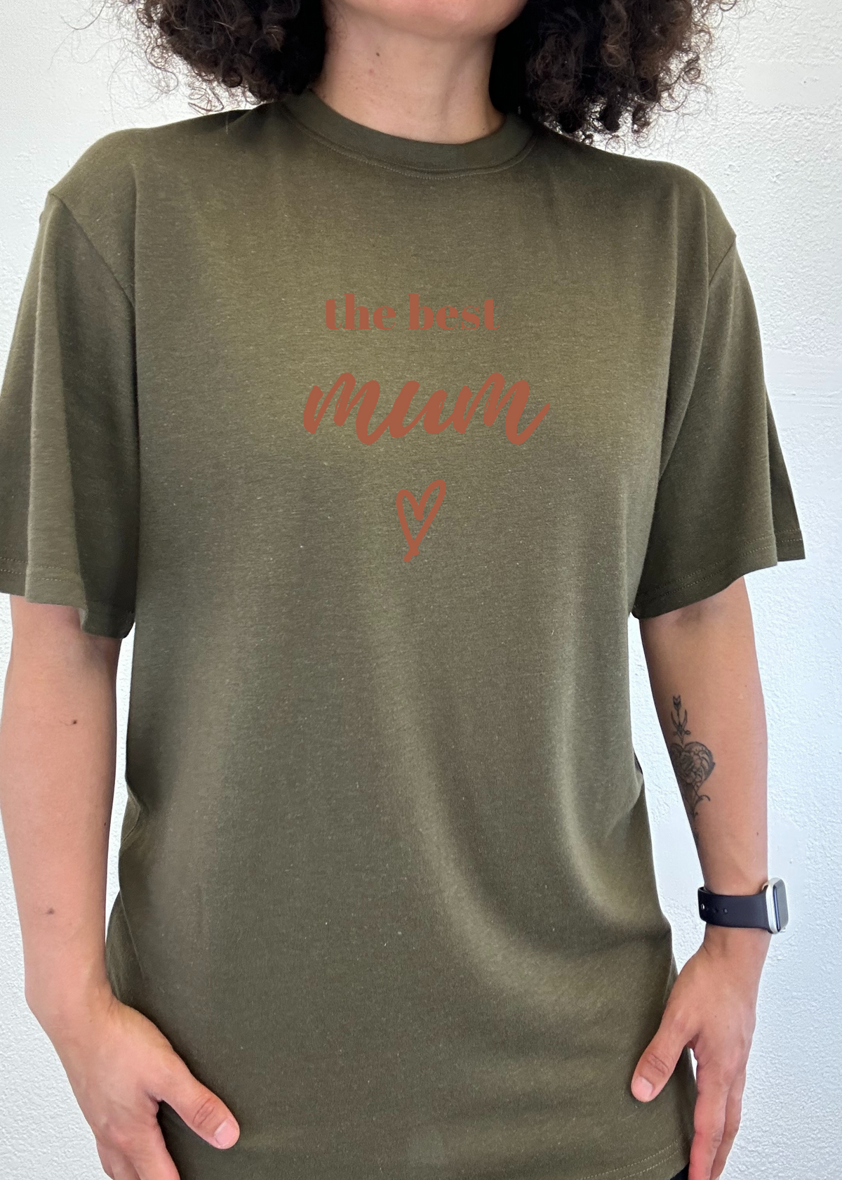 The Best Mum Unisex Bamboo Viscose & Organic Cotton Graphic T-Shirt — Soft & Breathable | 15 Colors, S–XXL