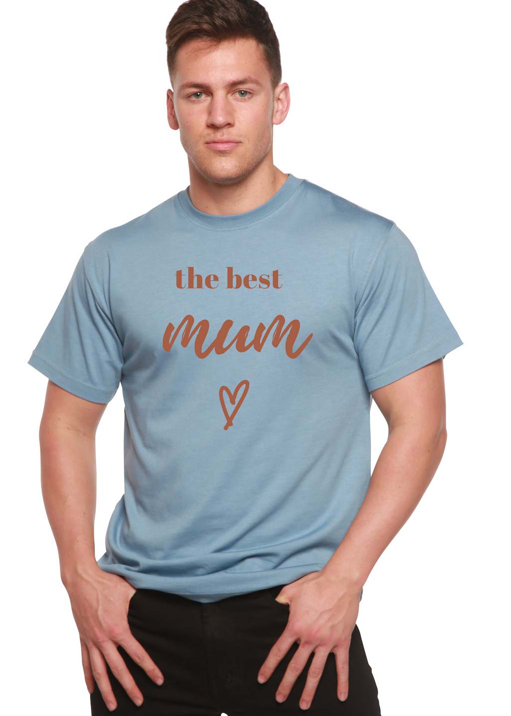 The Best Mum Unisex Bamboo Viscose & Organic Cotton Graphic T-Shirt — Soft & Breathable | 15 Colors, S–XXL