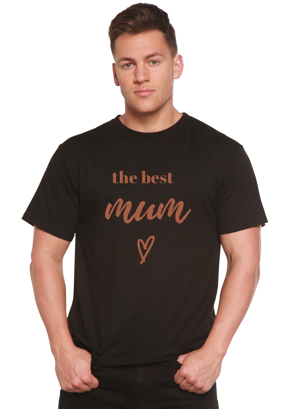 The Best Mum Unisex Bamboo Viscose & Organic Cotton Graphic T-Shirt — Soft & Breathable | 15 Colors, S–XXL