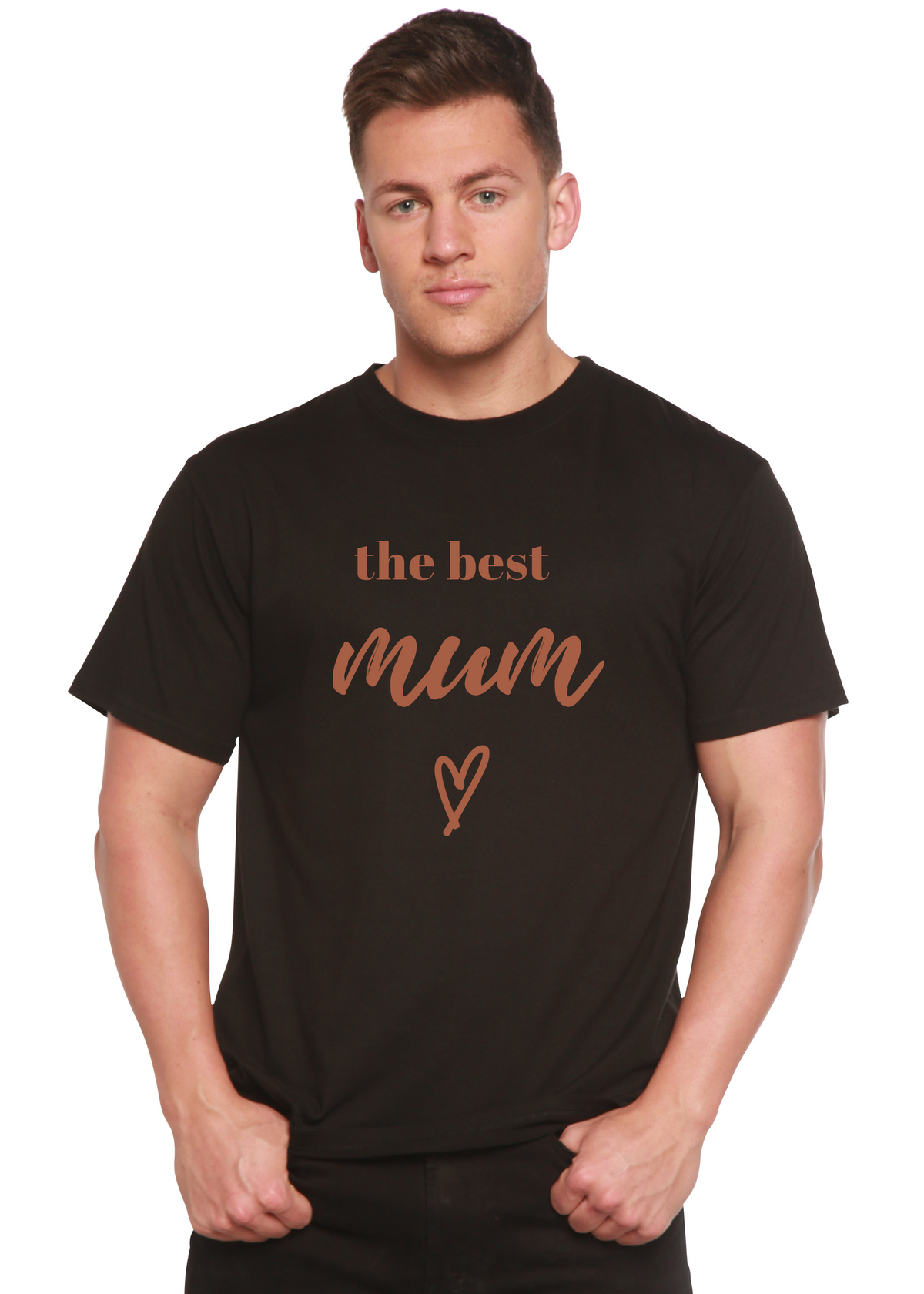 The Best Mum Unisex Bamboo Viscose & Organic Cotton Graphic T-Shirt — Soft & Breathable | 15 Colors, S–XXL