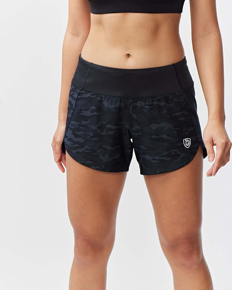 Excel Women's Workout Shorts — Ultra-Stretchy Athletic Shorts with Pocket & Drawcord | 12 Colors, XS–XXL
