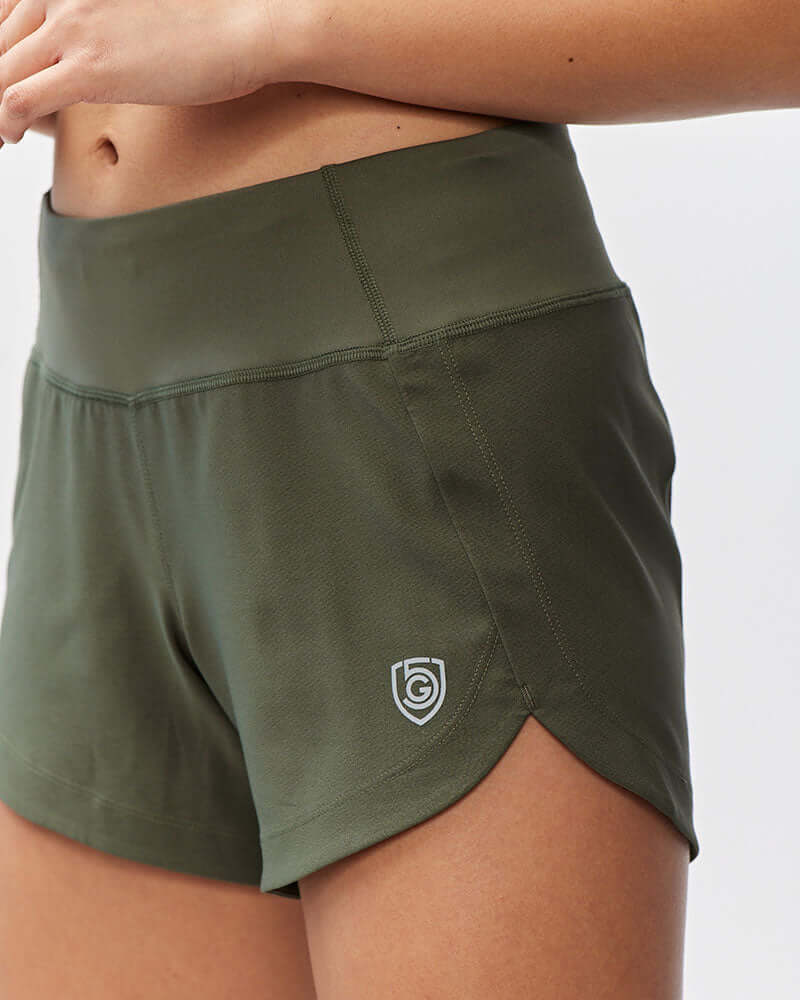 Excel Women's Workout Shorts — Ultra-Stretchy Athletic Shorts with Pocket & Drawcord | 12 Colors, XS–XXL