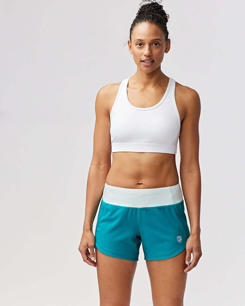 Excel Women's Workout Shorts — Ultra-Stretchy Athletic Shorts with Pocket & Drawcord | 12 Colors, XS–XXL