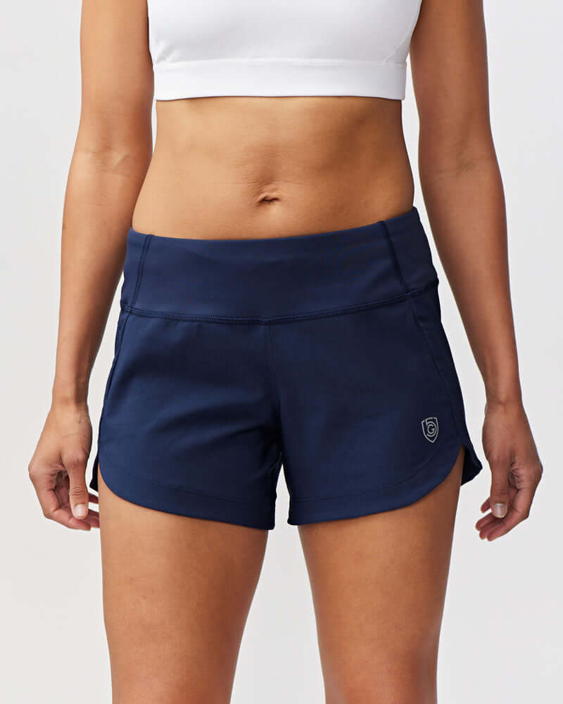 Excel Women's Workout Shorts — Ultra-Stretchy Athletic Shorts with Pocket & Drawcord | 12 Colors, XS–XXL