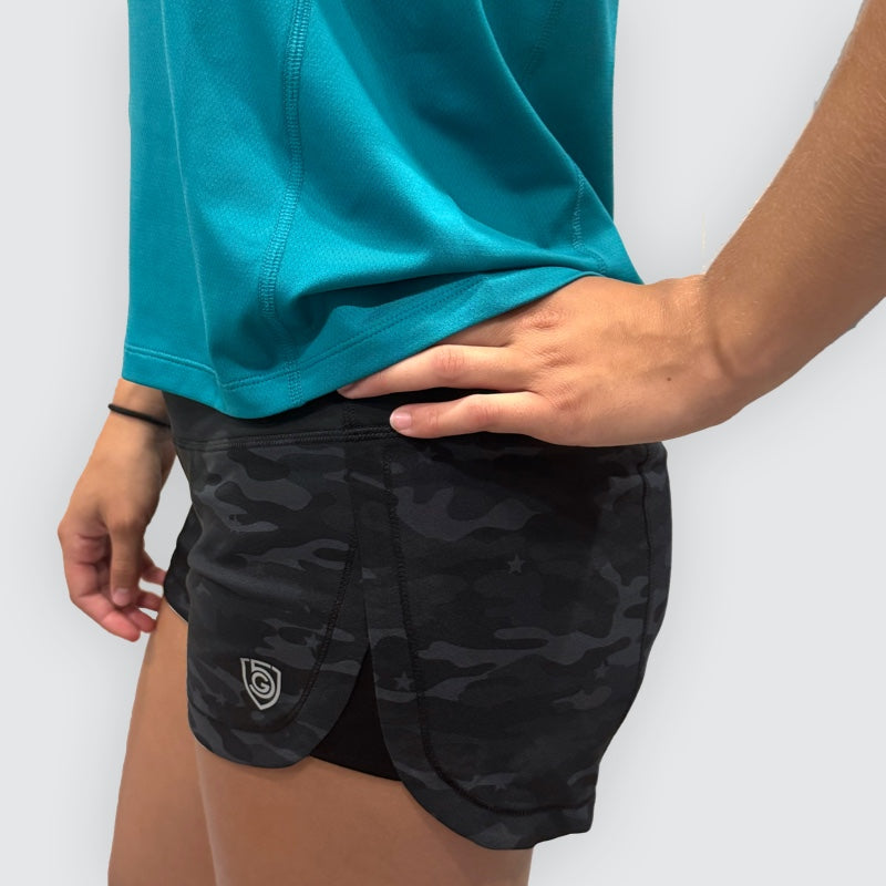 Fast & Free Women's Workout Shorts Comfortable Athletic Shorts