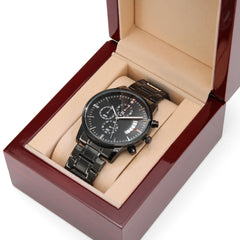 Iron Sharpens Iron (Proverbs 2717) – Men's Watch